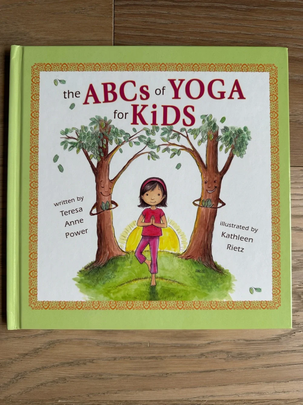 The ABCs of Yoga for Kids - Pink Children’s Yoga Book